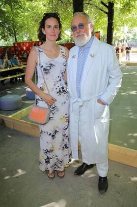 Munich Film Festival 29 06 2019 Saralisa Volm and Friedrich Liechtenstein Hans Holger Friedrich Boccia at the Kulturstrand, Munich Film Festival, Ludwigsbruecke, On the Island, Munich 29 06 2019