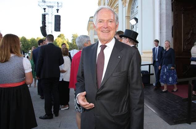 Summer reception 16 07 2019 Prof Dr Roland Berger Summer reception of the Bavarian Parliament at the New Schleissheim Castle in Oberschleissheim near Munich 16 07 2019