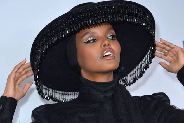 September 5, 2019, New York, NY, USA September 5, 2019 New York City Halima Aden attending The Daily Front Row Fashion Media Awards arrivals on September 5, 2019 in New York City New York USA  - ZUMAny1_ 20190905_zaf_ny1_093 Copyright: xKristinxCallahanx