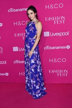 Fashion Fest Autumn Winter -Arrivals MEXICO CITY, MEXICO - SEPTEMBER 5: Estefania Coppola poses for photos during the pink carpet of Fashion Fest Autumn Winter 2019 at Quarry Studios on September 5, 2019 in Mexico City, Mexico  Copyright: xCarlosxTischlerx EYE_9983