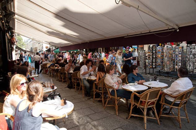 Paris, street cafe