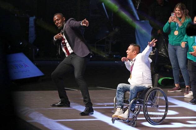 September 6, 2019 EUM20190906DEP09 JPG CIUDAD DE MEXICO ForumForo Mexico Siglo XXI Bono September 6, 2019 Former athlete Usain Bolt during his participation in Mexico Siglo XXI organized by the Telmex Telcel Foundation at the Auditorio Nacional Foto Agencia EL UNIVERSALCarlos MejiaEELG  - ZUMAu78_ 20190906_zaf_u78_091 Copyright: xElxUniversalx