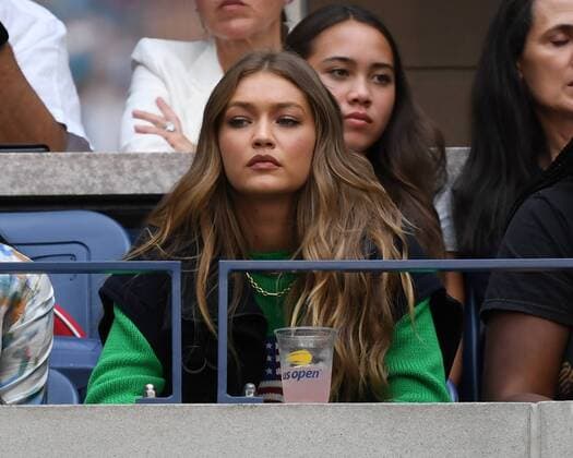 Prominente Zuschauer bei den Tennis US Open in New York FLUSHING NY- SEPTEMBER 07: Gigi Hadid is seen watching Serena Williams Vs Bianca Andreescu during the women s finals on Arthur Ashe Stadium at the USTA Billie Jean King National Tennis Center on September 7, 2019 in Flushing Queens. Copyright: xmpi04x xMediaPunchx