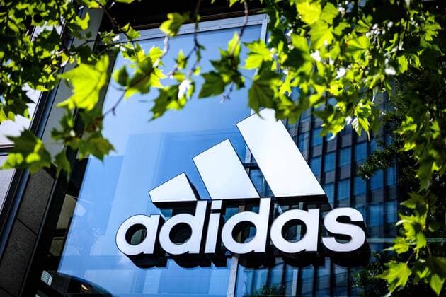 July 11, 2019, Berlin, Germany: An Adidas logo seen in Berlin. Berlin Germany - ZUMAs197 20190711_zab_s197_033 Copyright: xHendrikxOsulax