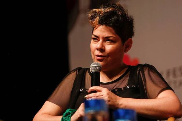 Ecuadorian writer Maria Fernanda Ampuero takes part in a talk during the Hay Festival, in Queretaro, Mexico, 08 September 2019. Hay Festival gathers more than 110 renowned writers, musicians, artists, thinkers and scientists. Follow up of the Hay Festival in Mexico !ACHTUNG: NUR REDAKTIONELLE NUTZUNG!  Copyright: xEnriquexContlax AME5061 20190909-637035888931048686