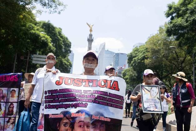September 8, 2019 EUM20190908NAC13 JPG MEXICO CITY Protest Protest Feminicide September 8, 2019 Women participate in the March of Silence to demand justice for femicides occurred in different entities of the country Photo Agency EL UNIVERSALGerardo LunaEELG  - ZUMAu78_ 20190908_zaf_u78_036 Copyright: xElxUniversalx