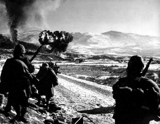 U.N. soldiers during the Korean War U.N. soldiers during the Korean War 1950-1953 Copyright: xPhoto12 ArchivesxSnarkx DFS09A02149