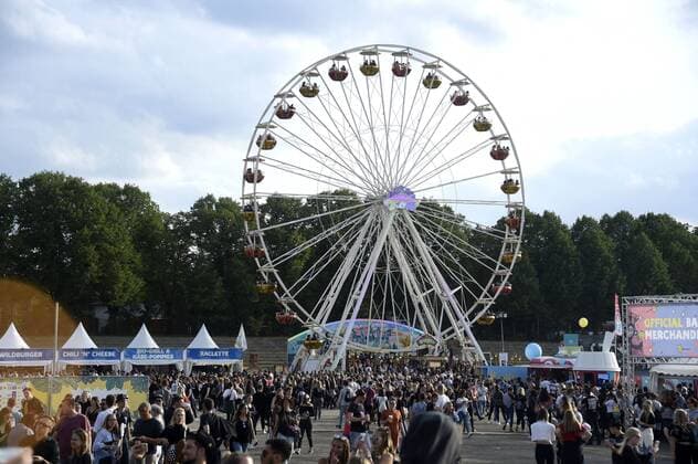 Festival visitors at the Lollapalooza Festival in the Olympiastadion and Olympiapark Berlin, 08 09 2019 Foto:xN.xKubelkax xFuturexImage