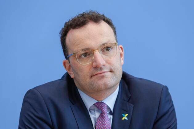 10 09 2019, Berlin, Germany Press conference National Cancer Prevention Centre and strategic partnership between DKFZ and German Cancer Aid Photo Jens Spahn, CDU, Federal Health Minister