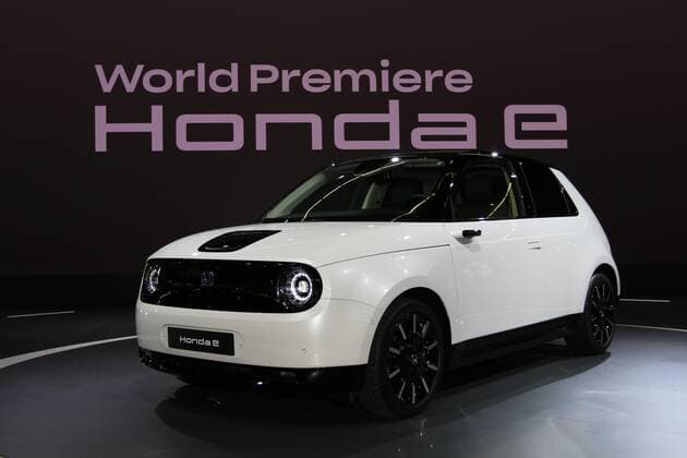 Honda E (Elektroauto Serienversion), Weltpremiere, 68. IAA (Internationale Automobil-Ausstellung International Motor Show) PKW 2019, 12.-22.09.2019, Pressetage 10. & 11.09.2019, Frankfurt am Main (D), Messe, Auto, *** Honda E electric car series version, world premiere, 68 IAA International Motor Show International Motor Show PKW 2019, 12 22 09 2019, press days 10 11 09 2019, Frankfurt am Main D , fair, car,