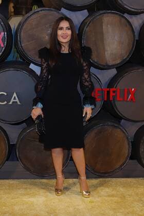 September 10, 2019 EUM20190910ESP14 JPG MEXICO CITY, ActressActressSalma Hayek On Tuesday, September 10, 2019, Mexican actress Salma Hayek heads the presentation of the new Monarch series that will be transmitted by the digital platform Netflix Photo Agency EL UNIVERSALDiego Simon SanchezEVZ  - ZUMAu78_ 20190910_zaf_u78_074 Copyright: xElxUniversalx
