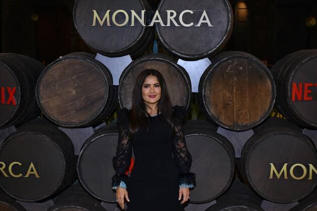 Monarca Tv Series Premiere MEXICO CITY, MEXICO - SEPTEMBER 10: Producer Salma Hayek poses for photos during a red carpet of Monarca Netflix Tv Series premiere at Antiguo Colegio de San Ildefonso on September 10, 2019 in Mexico City, Mexico  Copyright: xCarlosxTischlerx EYE_5654