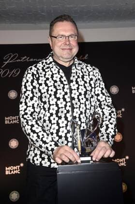 Christoph Tannert at the presentation of the 28 Montblanc de la Culture Arts Patronage Award 2019 at Künstlerhaus Bethanien Berlin, 10 09 2019 Foto:xN.xKubelkax xFuturexImage