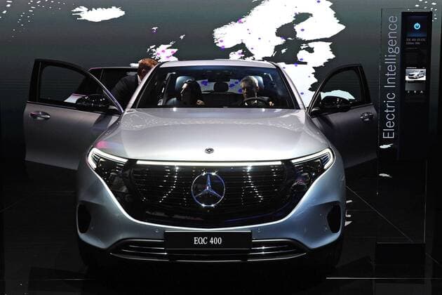 IAA 2019 Mercedes Benz EQC 400 4MATIC Edition1886 im Rahmen der IAA am 10.09.2019 in Frankfurt Main. 20190910MWI2243 *** IAA 2019 Mercedes Benz EQC 400 4MATIC Edition1886 as part of the IAA on 10 09 2019 in Frankfurt Main 20190910MWI2243