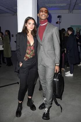 Luise Befort and Andrew VVarholla at the presentation of the 28 Montblanc de la Culture Arts Patronage Award 2019 at Künstlerhaus Bethanien Berlin, 10 09 2019 Foto:xN.xKubelkax xFuturexImage