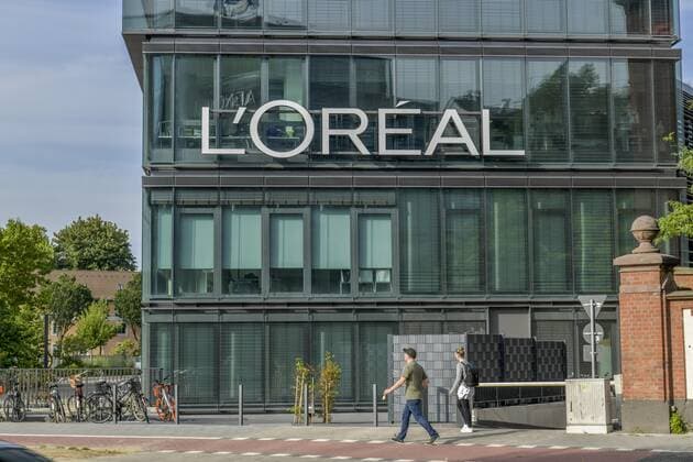 L Oreal Deutschlandzentrale, Johannstraße, Düsseldorf, Nordrhein-Westfalen, Deutschland *** L Oreal Deutschlandzentrale, Johannstrasse, Düsseldorf, North Rhine-Westphalia, Germany