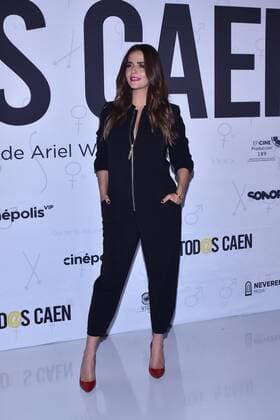 Todas Caen film press conference MEXICO CITY, MEXICO - SEPTEMBER 11: Claudia Alvarez poses for photos during Todas Caen film press conference at Cinepolis Plaza Universidad on September 11, 2019 in Mexico City, Mexico  Copyright: xCarlosxTischlerx EYE_7024