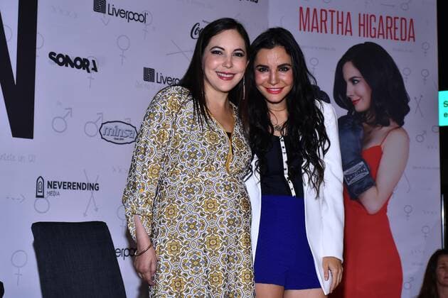 Todas Caen film press conference MEXICO CITY, MEXICO - SEPTEMBER 11: Martha Higareda and Miriam Higareda poses for photos during Todas Caen film press conference at Cinepolis Plaza Universidad on September 11, 2019 in Mexico City, Mexico  Copyright: xCarlosxTischlerx EYE_6656