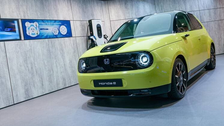 68. Internationale Automobil Ausstellung IAA 11.09.2019, Frankfurt: Honda präsentiert das Modell Honda e während der Pressetage auf der 68. Internationalen Automobil Ausstellung IAA in Frankfurt. Die Ausstellung ist für das Publikum vom 12.09. bis 22.09.2019 geöffnet. Frankfurt Deutschland Messe *** 68 International Motor Show IAA 11 09 2019, Frankfurt Honda presents the Honda e model during the press days at the 68 International Motor Show IAA in Frankfurt The exhibition is open to the public from 12 09 to 22 09 2019 Frankfurt Germany Fair