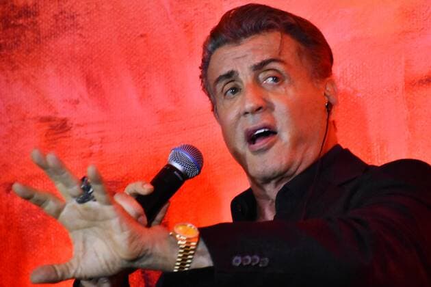 Rambo: Last Blood film press conference MEXICO CITY, MEXICO - SEPTEMBER 12: American actor Sylvester Stallone speaks during a press conference to promote Rambo: Last Blood at Mexico City Four Season Hotel on September 12, 2019 in Mexico City, Mexico  Copyright: xCarlosxTischlerx EYE_8321