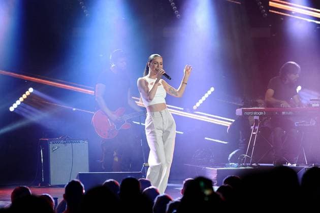SWR3 New Pop Festival Lena Meyer Landrut on the occasion of the SWR3 New Pop Festival on 12 09 2019 at the Festspielhaus Baden 20190912MWI2917