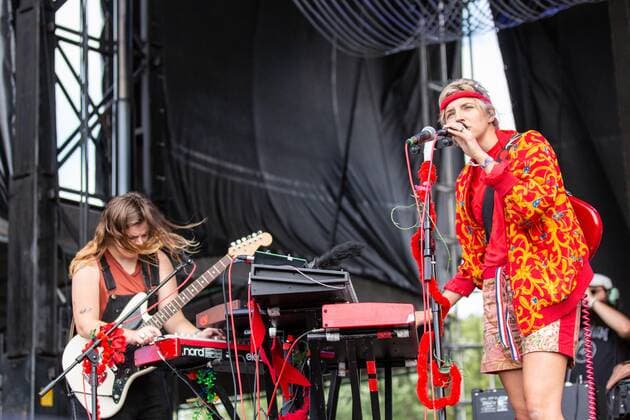 September 13, 2019, Chicago, Illinois, U.S: CAROLINE ROSE during the Riot Fest Music Festival at Douglas Park in Chicago, Illinois Chicago U.S. - ZUMAs135 20190913_zap_s135_028 Copyright: xDanielxDeSloverx