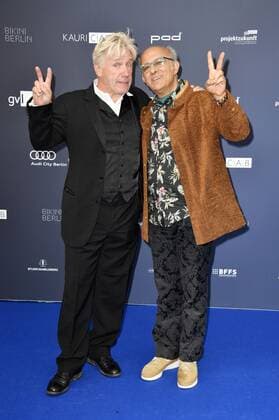 Jörg Schüttauf and Ramin Yazdani at the presentation of the German Drama Award 2019 at the Zoo Palast Berlin, 13 09 2019 Foto:xF.xKernx xFuturexImage