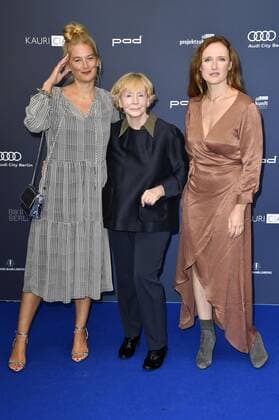 Josephine Thiel, Christine Schorn and guest at the presentation of the German Drama Award 2019 at the Zoo Palast Berlin, 13 09 2019 Foto:xF.xKernx xFuturexImage