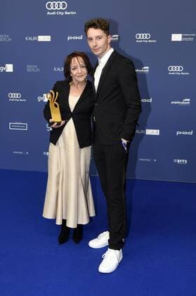 Eva Weißenborn and Jonathan Berlin at the award ceremony of the German Drama Prize 2019 at the Zoo Palast Berlin, 13 09 2019 Foto:xC.xNiehausx xFuturexImage