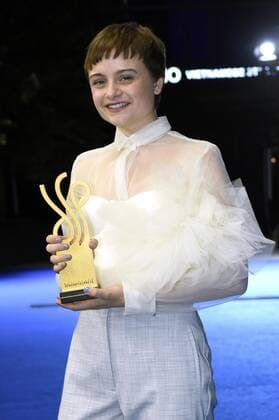 Lena Urzendowsky at the award ceremony of the German Drama Prize 2019 at the Zoo Palast Berlin, 13 09 2019 Foto:xC.xNiehausx xFuturexImage