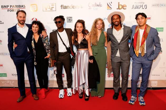 Illustration picture shows the award ceremony of the Ensors Flemish film prizes on the closing day of the 13th edition of the Oostende Film festival, Saturday 14 September 2019.  NICOLASxMAETERLINCK 05661950