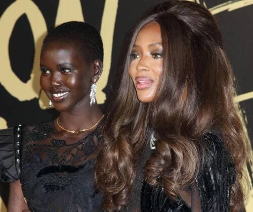 September 14, 2019, London, United Kingdom: Naomi Campbell and Adut Akech attend Fashion For Relief at the British Museum in London. London United Kingdom - ZUMAs197 20190914_zaa_s197_272 Copyright: xKeithxMayhewx
