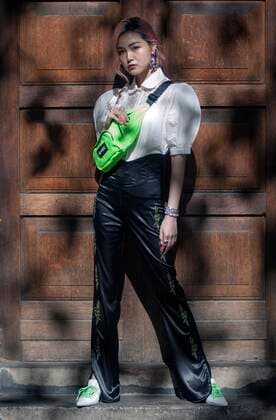 Street Style on day two of London Fashion Week SS 2020 on Friday September 13th 2019, showcasing stylish individuals London is internationally known for.  (112044847)