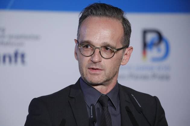Foreign Minister Heiko Maas, Germany, Berlin, Rotes Rathaus , Shimon Peres Prize 2019 for Academy Leadership Competence Award Ceremony on 15 09 2019 in Berlin