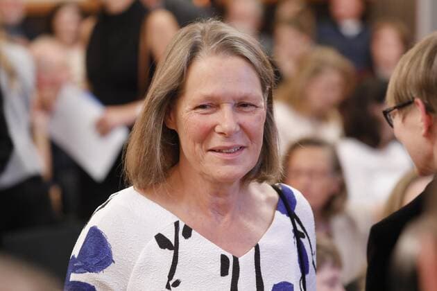 Christina Rau geb Delius, widow of former Federal President Johannes Rau, Germany, Berlin, Rotes Rathaus , Shimon Peres Prize 2019 for Academy Leadership Competence Award ceremony on 15 09 2019 in Berlin
