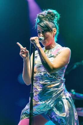 September 15, 2019, Chicago, Illinois, U.S: KATHLEEN HANNA of Bikini KIll during the Riot Fest Music Festival at Douglas Park in Chicago, Illinois Chicago U.S. - ZUMAs135 20190915_zap_s135_066 Copyright: xDanielxDeSloverx