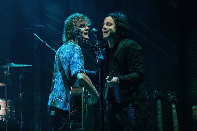 September 15, 2019, Chicago, Illinois, U.S: BRENDAN BENSON and JACK WHITE of The Raconteurs during the Riot Fest Music Festival at Douglas Park in Chicago, Illinois Chicago U.S. - ZUMAs135 20190915_zap_s135_011 Copyright: xDanielxDeSloverx