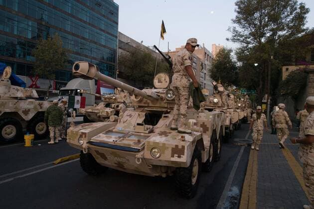 September 16, 2019 EUM20190916NAC06 JPG MEXICO CITY, CommemorationsCelebrationsIndependence This Monday, September 16, 2019, the Armed Forces enlist their participation in the military parade to commemorate the 209th anniversary of Mexicos Independence Photo EL UNIVERSALJuan Armando MartinezRDB  - ZUMAu78_ 20190916_zaf_u78_010 Copyright: xElxUniversalx