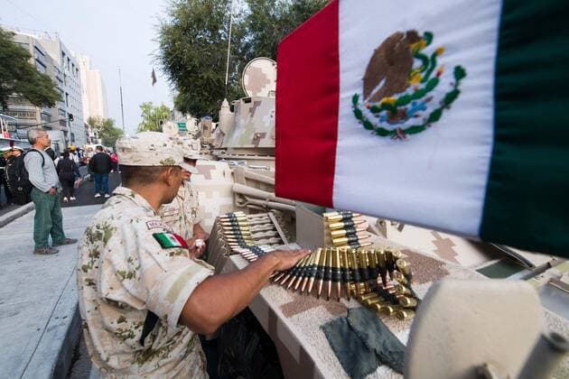September 16, 2019 EUM20190916NAC04 JPG MEXICO CITY, CommemorationsCelebrationsIndependence This Monday, September 16, 2019, the Armed Forces enlist their participation in the military parade to commemorate the 209th anniversary of Mexicos Independence Photo EL UNIVERSALJuan Armando MartinezRDB  - ZUMAu78_ 20190916_zaf_u78_012 Copyright: xElxUniversalx