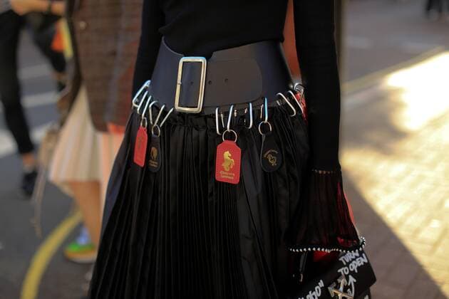 Tracey Cheng attending the show during London Fashion Week September 14,2019 - LFW: Spring 2020 Street Style Day 1, London England United Kingdom  Copyright: xRunwayxManhattan ValentinaxRaniex SS20LNDVR1409019109