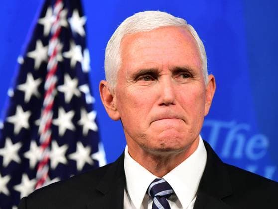 News Bilder des Tages Vice President Mike Pence delivers remarks on the US-Mexico-Canada trade agreement at the Heritage Foundation in Washington, DC on Tuesday, September 17, 2019.  WAP20190917310 KEVINxDIETSCH