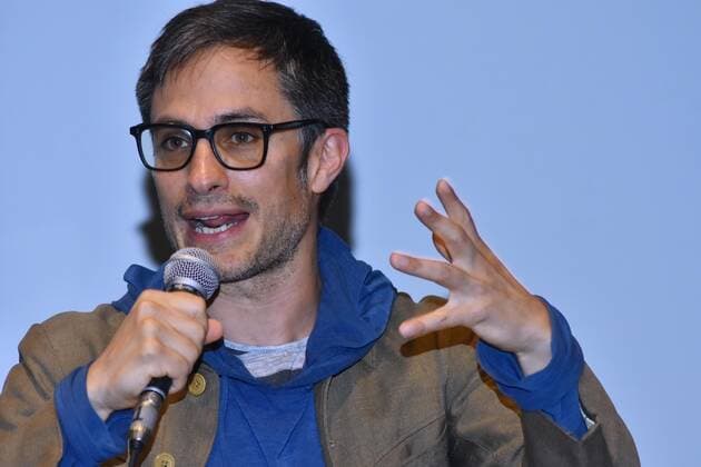 Reconstruccions platform by Ambulante press conference MEXICO CITY , MEXICO - SEPTEMBER 17: Actor Gael Garcia Bernal speaks during a press conference to announce that Ambulante presents the platform Reconstructions on the occasion of the second anniversary of the earthquakes of September 17, 19 and 23 of 2017, preserves the reconstruction with the project Let s raise Mexico in communities affected by the Earthquakes an initiative that managed to raise 1,672,440.82 Dollars for the benefit of the most affected communities at Centro Cultural de Espana en Mexico on September 17, 2019 in Mexico City, Mexico  Copyright: xCarlosxTischlerx EYE_9361