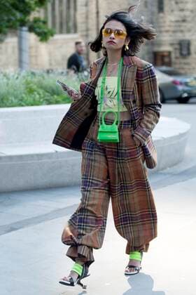 Street Style on day four of London Fashion Week SS 2020 on Sunday September 15th 2019, showcasing stylish individuals London is internationally known for.  (112328582)