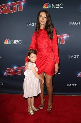 17 September 2019 - Hollywood, California - Terri Seymour, Coco Seymour-Mallon. America s Got Talent Season 14 Live Show Red Carpet held at Dolby Theatre. Photo Credit: FSadou AdMedia 245141 2019-09-17 CA Hollywood Etats-Unis  Copyright: xAdMediax STAR_245141_015
