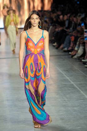 Milan Fashion Week, Women Spring Summer 2020. Milan, Women s Fashion, Spring Summer 2020. Alberta Ferretti catwalk Pictured: model Vittoria Ceretti  Copyright: x xIPAx xFotosickix
