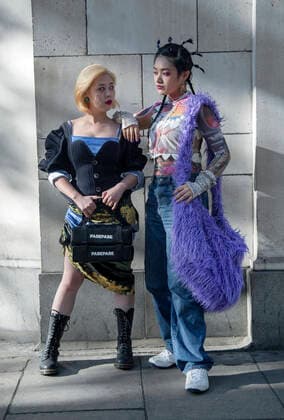 Street Style on the sixth and final day of London Fashion Week SS 2020, on Tuesday September 17th 2019, showcasing stylish individuals London is internationally known for.  (112412104)