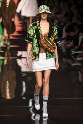 Milan Fashion Week, Women Spring Summer 2020. Milan, Women s Fashion, Spring Summer 2020.Fendi Catwalk Pictured: model  Copyright: xBlufotox xIPAx xFotosickix