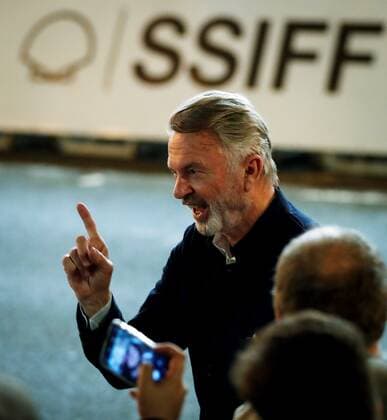 New Zeland actor Sam Neill poses for the media upon arrival at the hotel before 67th San Sebastian Film Festival, in San Sebastian, Basque Country, Spain, 19 September 2019. 67th San Sebastian Film Festival runs on 20 September 2019. 67th San Sebastian Film Festival !ACHTUNG: NUR REDAKTIONELLE NUTZUNG!  Copyright: xJavierxEtxezarretax GRAFCAV8125 20190919-637045257885180883