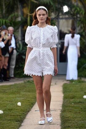 Milan Fashion Week, Women Spring Summer 2020. Milan, Women s Fashion, Spring Summer 2020. Luisa Beccaria catwalk Pictured: model  Copyright: xBlufotox xIPAx xFotosickix