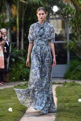 Milan Fashion Week, Women Spring Summer 2020. Milan, Women s Fashion, Spring Summer 2020. Luisa Beccaria catwalk Pictured: model  Copyright: xBlufotox xIPAx xFotosickix